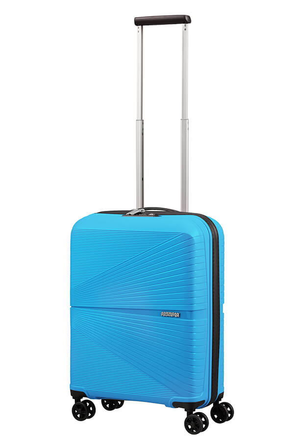 Mala de Cabine Superleve 55cm c/ 4 Rodas Azul - Airconic | American Tourister®