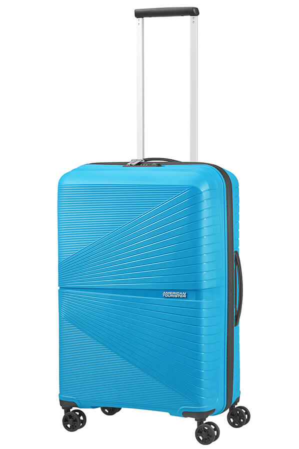 Mala de Viagem Superleve Média 67cm c/ 4 Rodas Azul - Airconic | American Tourister®