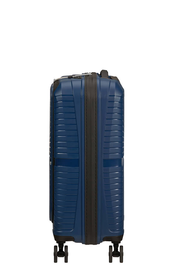 Mala de Cabine Superleve 55cm c/ 4 Rodas c/ Bolso p/ Portátil 15.6 Azul Meia-Noite - Airconic | Ame