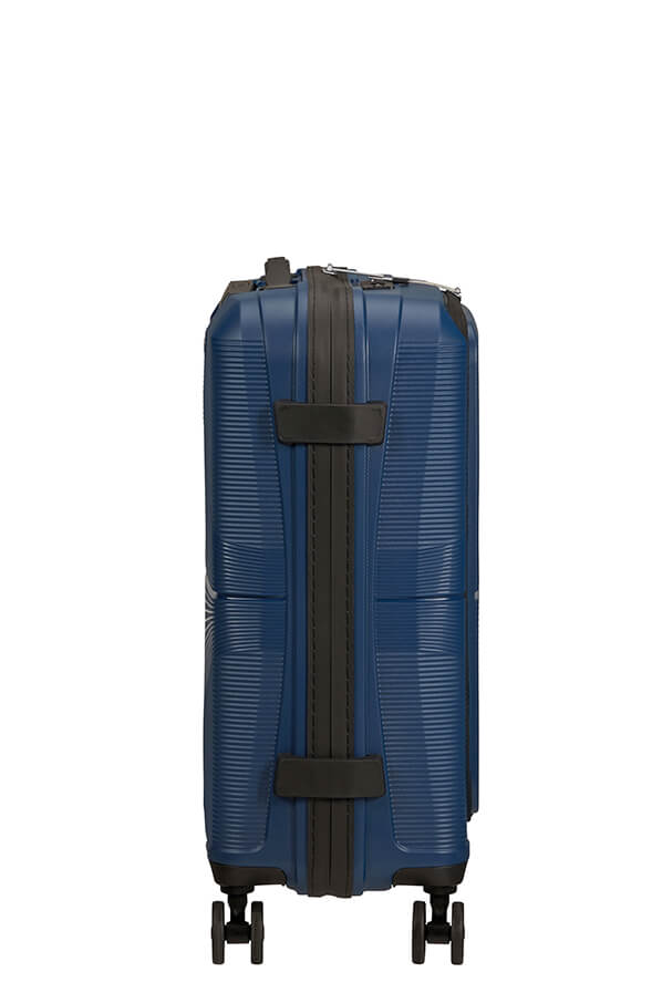 Mala de Cabine Superleve 55cm c/ 4 Rodas c/ Bolso p/ Portátil 15.6 Azul Meia-Noite - Airconic | Ame