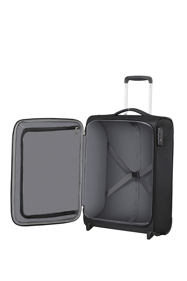 Mala de Cabine 55cm 2 Rodas Preto/Cinza - Crosstrack | American Tourister