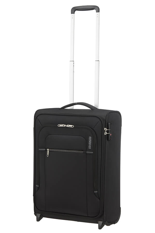 Mala de Cabine 55cm 2 Rodas Preto/Cinza - Crosstrack | American Tourister