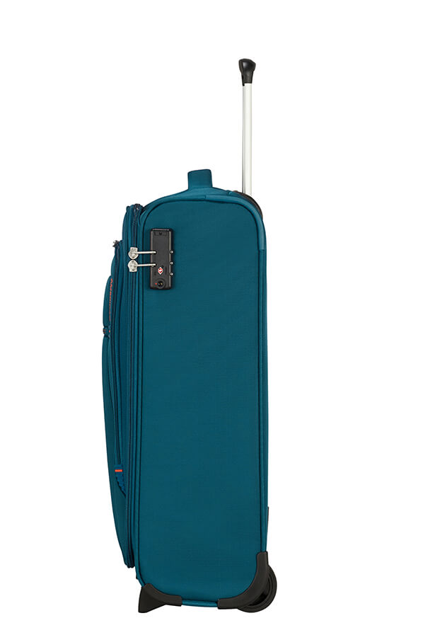 Mala de Cabine 55cm 2 Rodas Azul Marinho/Laranja - Crosstrack | American Tourister