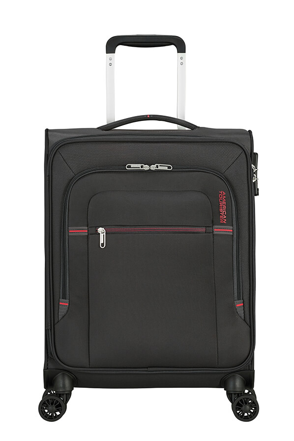 Mala de Cabine 55cm 4 Rodas Cinzento/Vermelho - Crosstrack | American Tourister