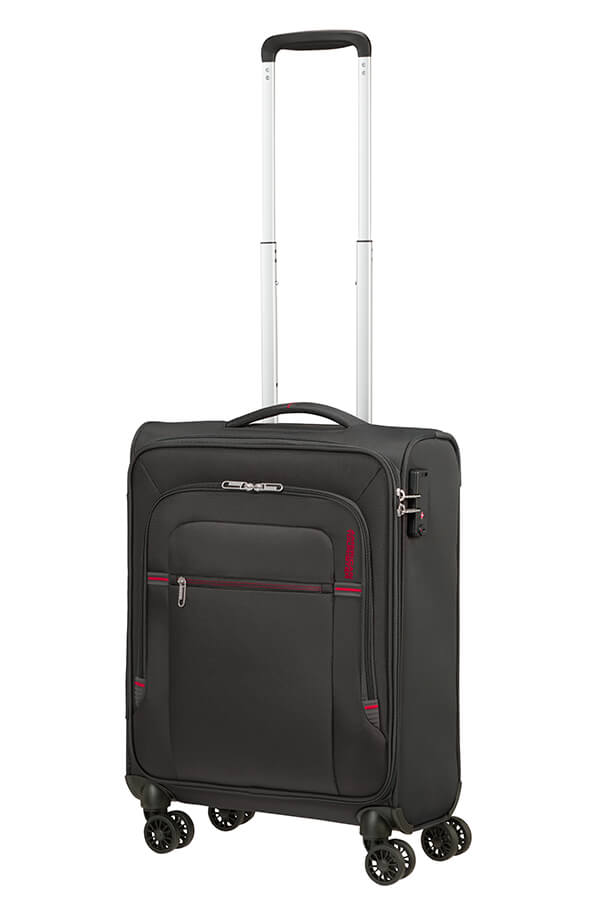 Mala de Cabine 55cm 4 Rodas Cinzento/Vermelho - Crosstrack | American Tourister