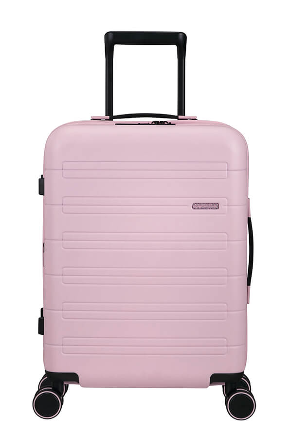 Mala de Cabine 55cm Expansível 4 Rodas Rosa Mate - Novastream | American Tourister