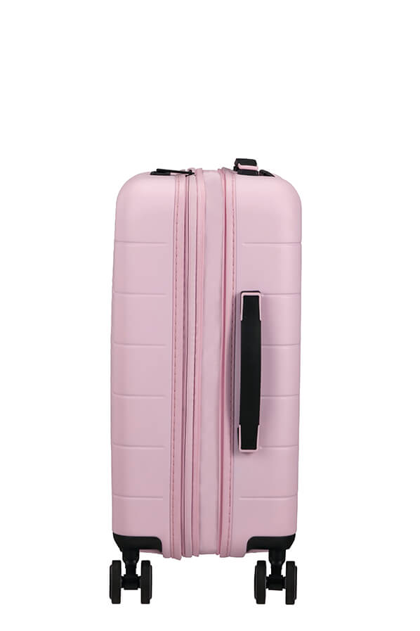 Mala de Cabine 55cm Expansível 4 Rodas Rosa Mate - Novastream | American Tourister