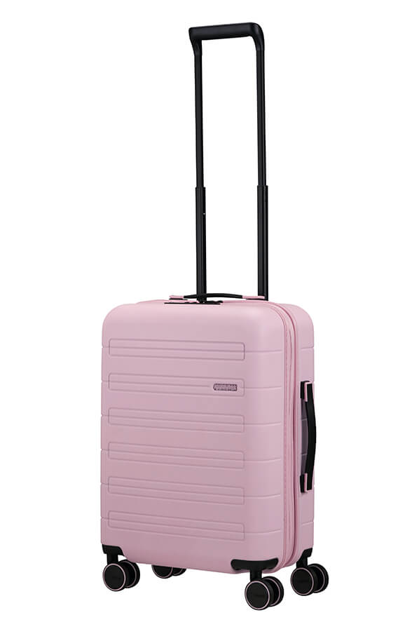 Mala de Cabine 55cm Expansível 4 Rodas Rosa Mate - Novastream | American Tourister