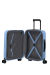 Mala de Cabine 55cm Expansível 4 Rodas Azul Pastel - Novastream | American Tourister