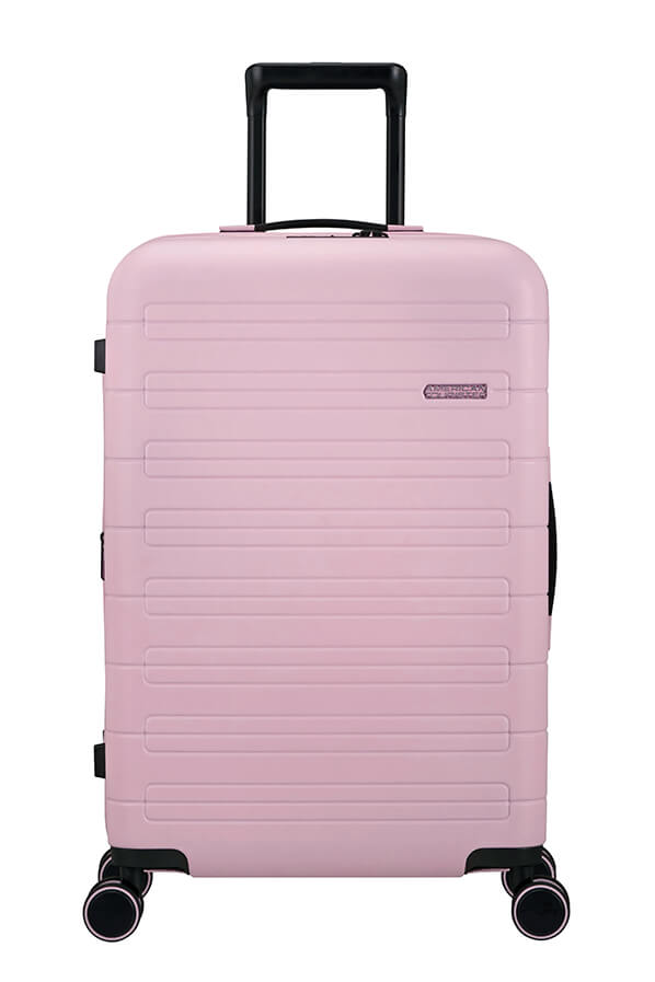 Mala de Viagem Média 67cm Expansível 4 Rodas Rosa Mate - Novastream | American Tourister