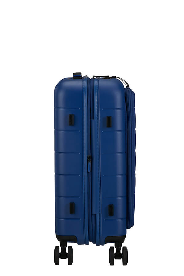 Mala de Cabine 55cm Expansível 4 Rodas e Bolso para Portátil 15.6 Azul Marinho - Novastream | Ameri