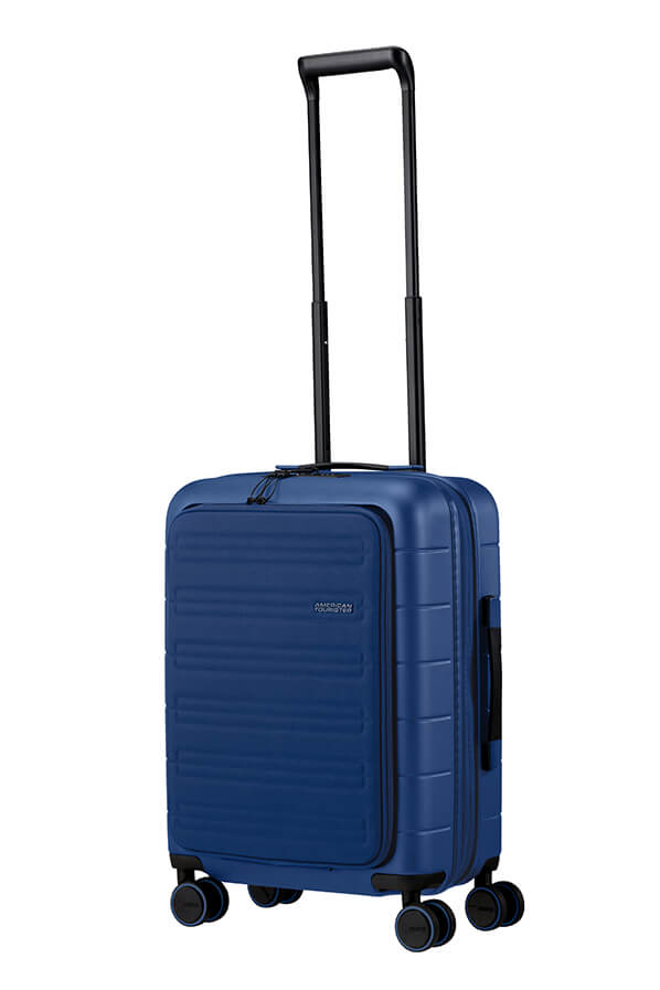 Mala de Cabine 55cm Expansível 4 Rodas e Bolso para Portátil 15.6 Azul Marinho - Novastream | Ameri