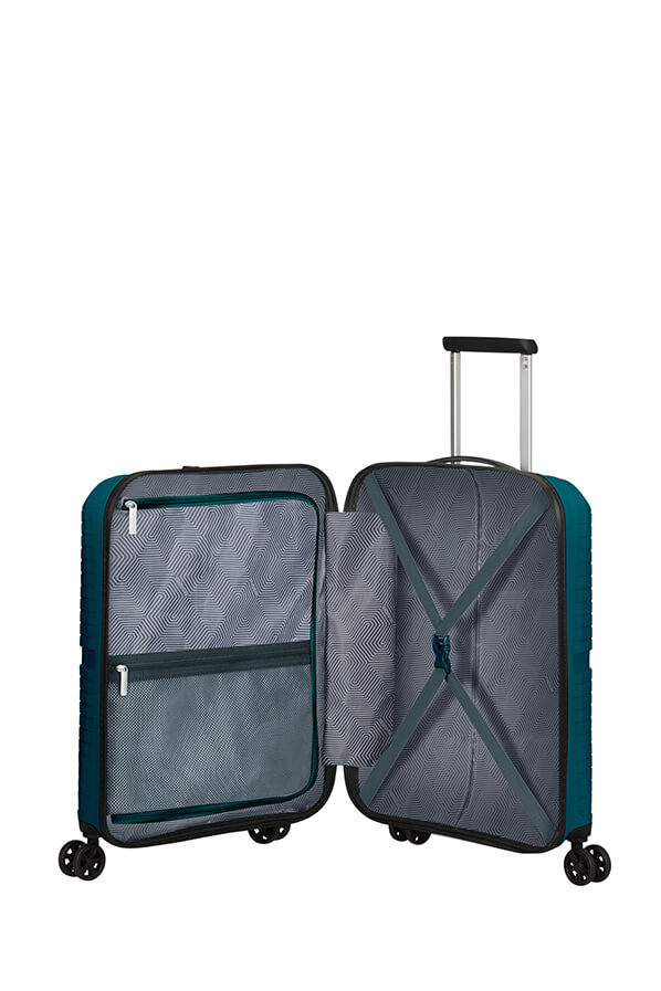 Mala de Cabine Superleve 55cm 4 Rodas Azul Oceano - Airconic | American Tourister®