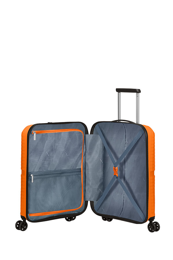 Mala de Cabine Superleve 55cm 4 Rodas Manga Laranja - Airconic | American Tourister®