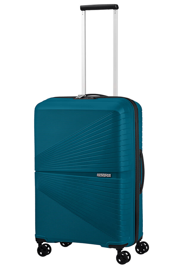 Mala de Viagem Superleve Média 67cm 4 Rodas Azul Oceano - Airconic | American Tourister®