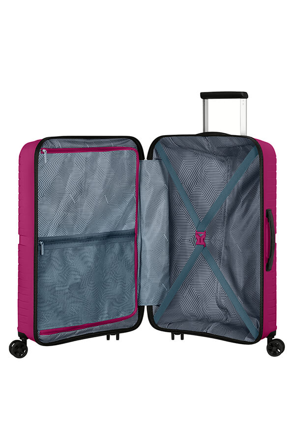 Mala de Viagem Superleve Média 67cm 4 Rodas Violeta Escuro - Airconic | American Tourister®