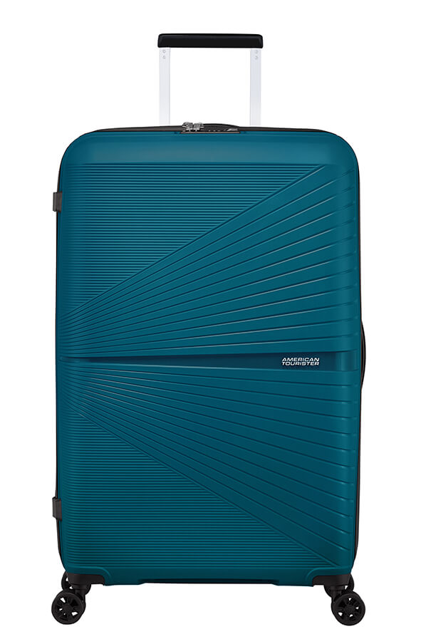 Mala de Viagem Superleve Grande 77cm 4 Rodas Azul Oceano - Airconic | American Tourister®