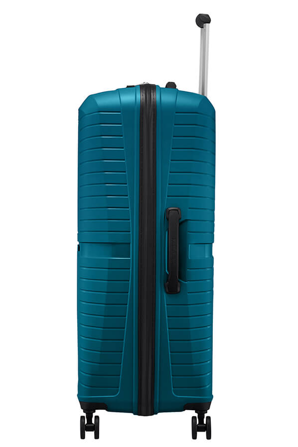 Mala de Viagem Superleve Grande 77cm 4 Rodas Azul Oceano - Airconic | American Tourister®