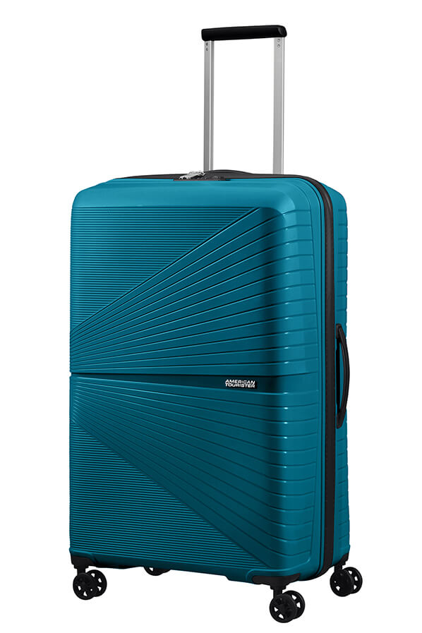 Mala de Viagem Superleve Grande 77cm 4 Rodas Azul Oceano - Airconic | American Tourister®