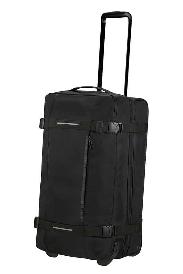 Saco de Viagem Médio 68cm 2 Rodas Preto Asfalto - Urban Track | American Tourister