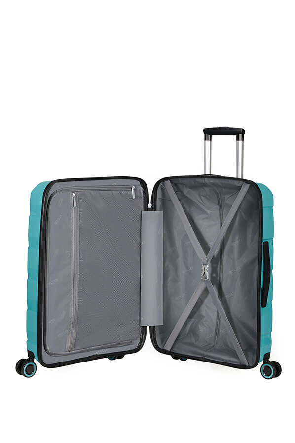 Mala de Viagem Média 66cm 4 Rodas Azul Meia-Noite - Air Move | American Tourister