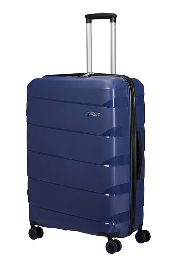 Mala de Viagem Grande 75cm 4 Rodas Azul Meia-Noite - Air Move | American Tourister