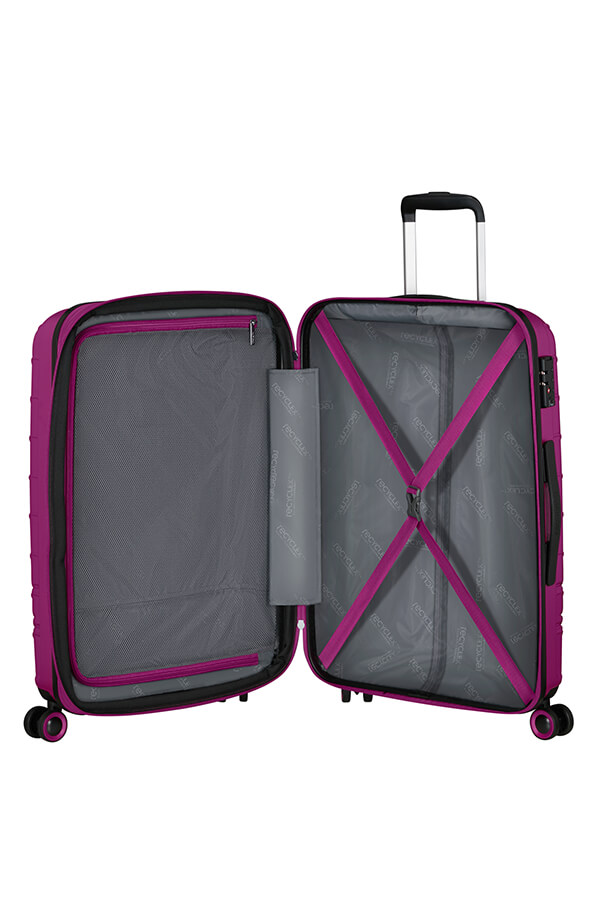 Mala de Viagem Média 67cm Expansível 4 Rodas Violeta - Speedstar | American Tourister