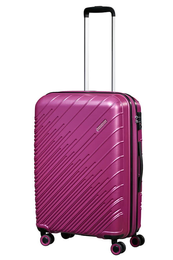 Mala de Viagem Média 67cm Expansível 4 Rodas Violeta - Speedstar | American Tourister