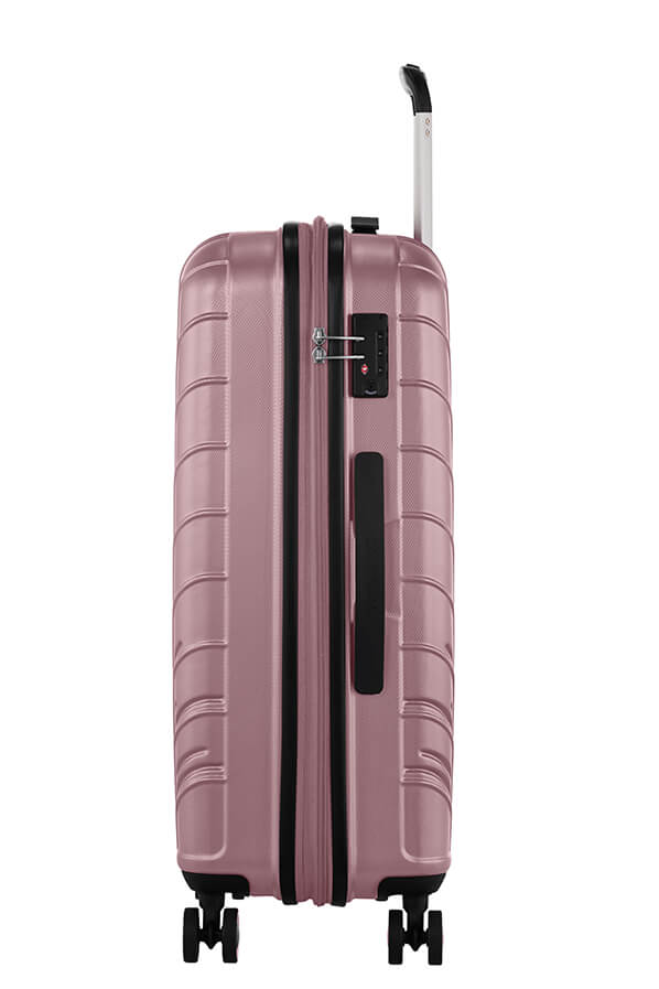 Mala de Viagem Média 67cm Expansível 4 Rodas Rosa Ouro - Speedstar | American Tourister