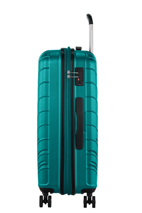 Mala de Viagem Média 67cm Expansível 4 Rodas Turquesa - Speedstar | American Tourister