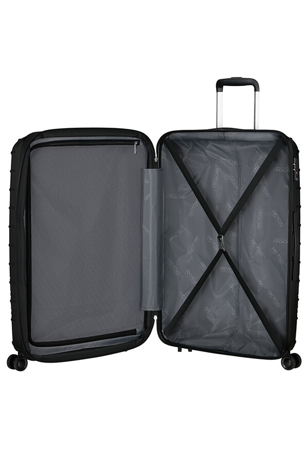 Mala de Viagem Grande 77cm Expansível 4 Rodas Preta - Speedstar | American Tourister