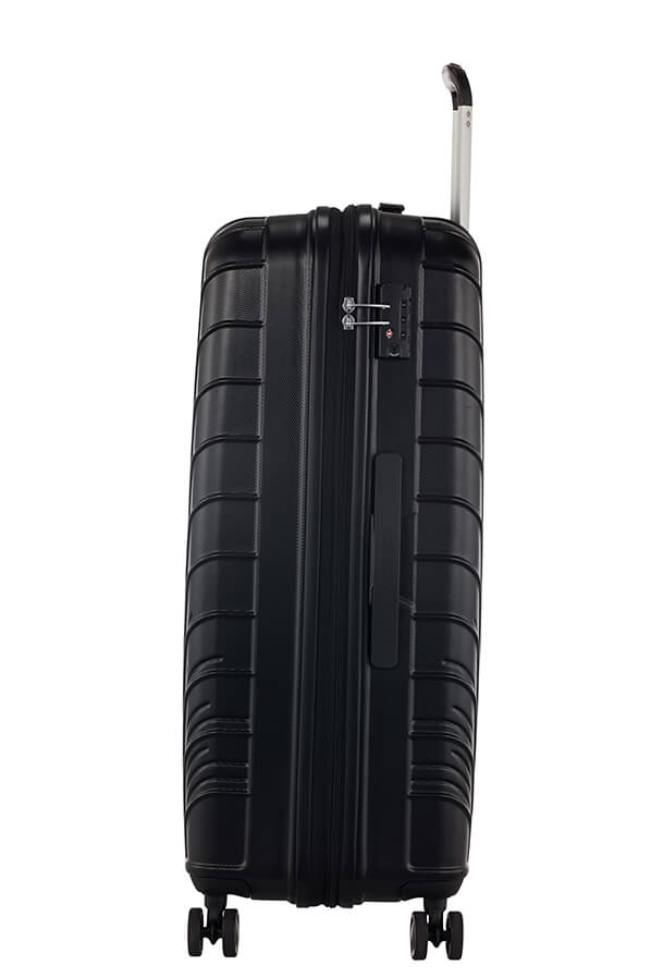 Mala de Viagem Grande 77cm Expansível 4 Rodas Preta - Speedstar | American Tourister