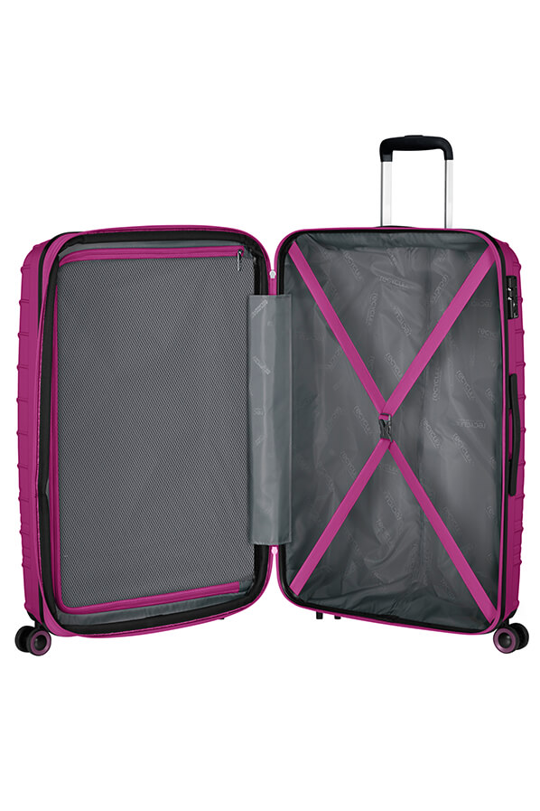 Mala de Viagem Grande 77cm Expansível 4 Rodas Violeta - Speedstar | American Tourister