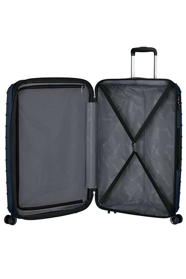 Mala de Viagem Grande 77cm Expansível 4 Rodas Azul Atlântico - Speedstar | American Tourister