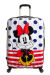 Mala de Viagem Grande 75cm 4 Rodas Minnie Pontos Azuis - Disney Legends | American Tourister