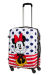 Mala de Viagem Média 65cm 4 Rodas Minnie Pontos Azuis - Disney Legends | American Tourister