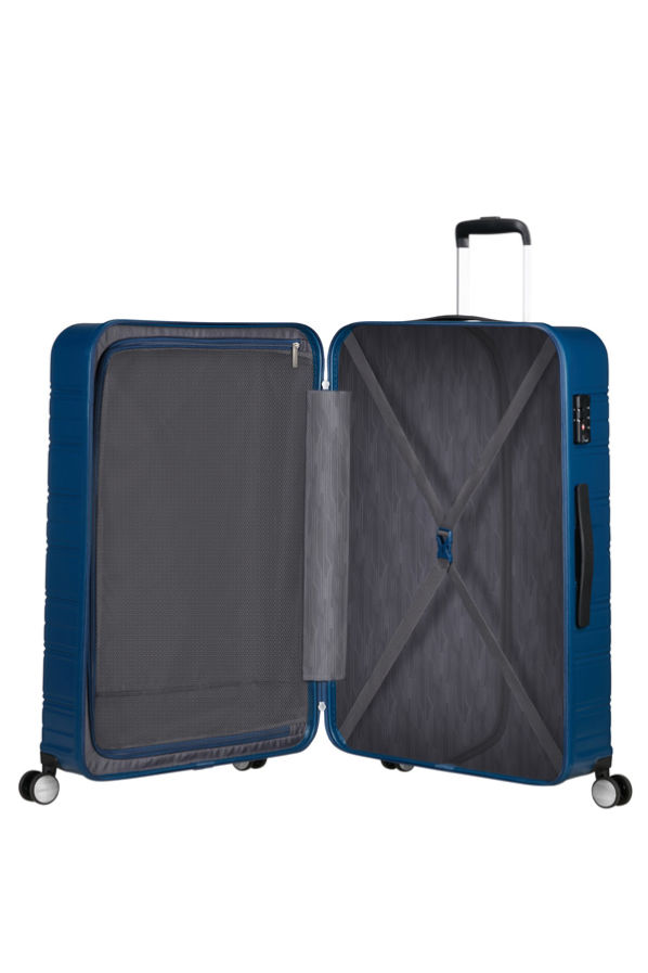 Mala de Viagem Média 67cm 4 Rodas Azul-Marinho - High Turn | American Tourister