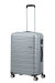 Mala de Viagem Média 67cm 4 Rodas Prateada - High Turn | American Tourister