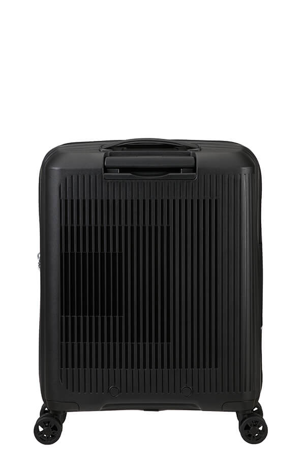 Mala de Cabine 55cm Expansível 4 Rodas Preta - AeroStep | American Tourister