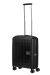 Mala de Cabine 55cm Expansível 4 Rodas Preta - AeroStep | American Tourister