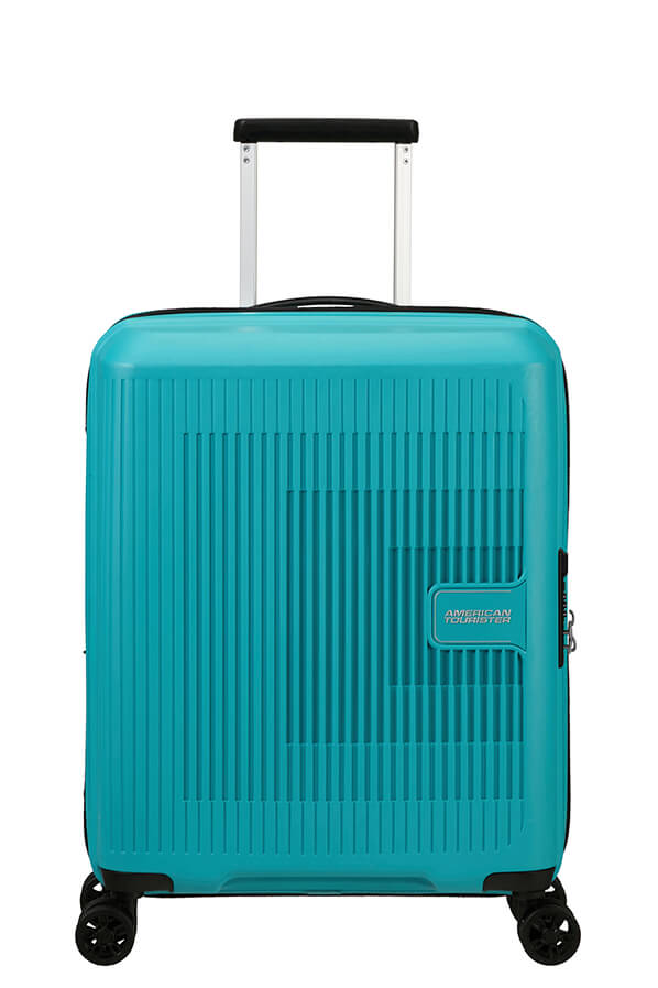 Mala de Cabine 55cm Expansível 4 Rodas Tónico Turquesa - AeroStep | American Tourister