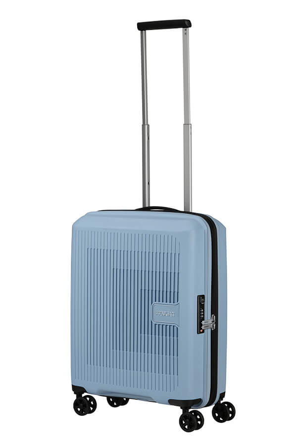 Mala de Cabine 55cm Expansível 4 Rodas Cinzenta Soho - AeroStep | American Tourister