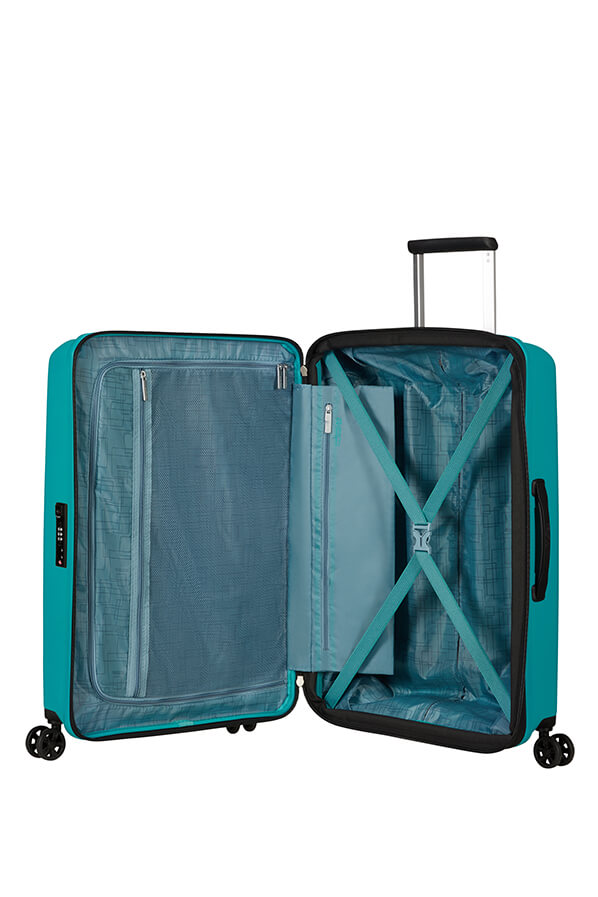 Mala de Viagem Média 67cm Expansível 4 Rodas Tónico Turquesa - AeroStep | American Tourister