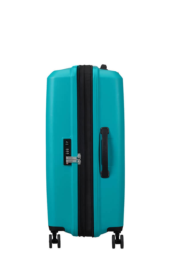 Mala de Viagem Média 67cm Expansível 4 Rodas Tónico Turquesa - AeroStep | American Tourister