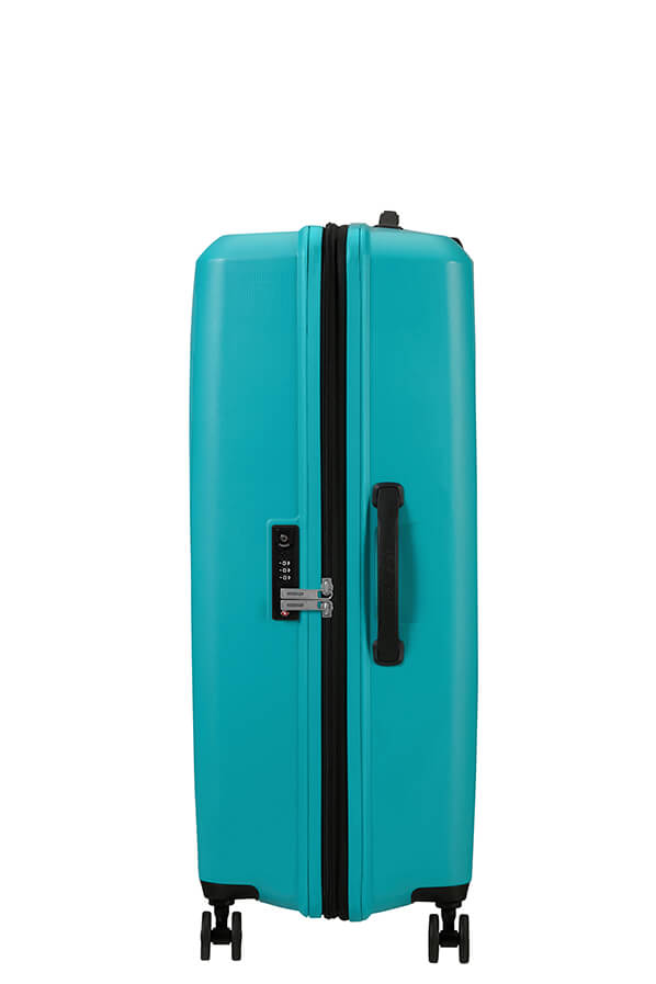 Mala de Viagem Grande 77cm Expansível 4 Rodas Tónico Turquesa - AeroStep | American Tourister