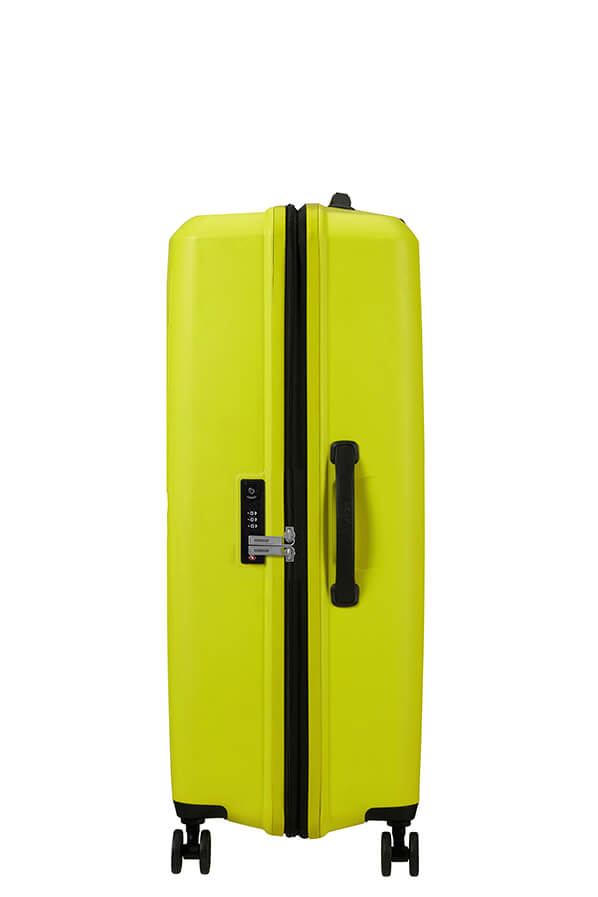 Mala de Viagem Grande 77cm Expansível 4 Rodas Verde Lima - AeroStep | American Tourister