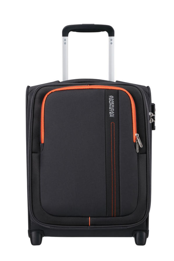 Mala de Cabine Underseater 45cm 2 Rodas Cinzento Carvão - Sea Seeker | American Tourister