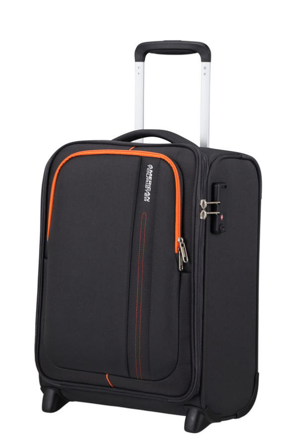 Mala de Cabine Underseater 45cm 2 Rodas Cinzento Carvão - Sea Seeker | American Tourister