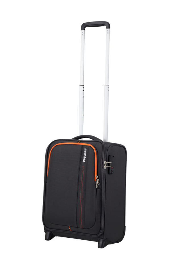 Mala de Cabine Underseater 45cm 2 Rodas Cinzento Carvão - Sea Seeker | American Tourister