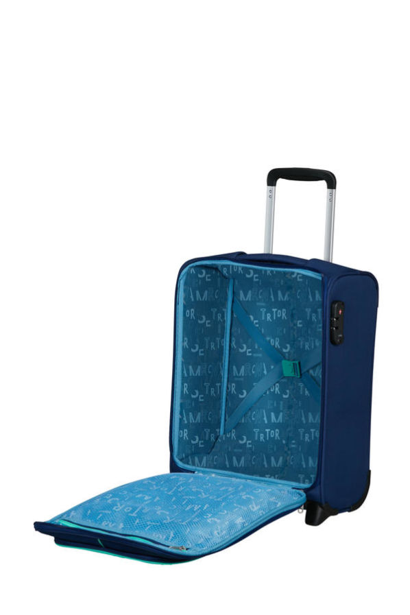 Mala de Cabine Underseater 45cm 2 Rodas Azul-Marinho - Sea Seeker | American Tourister